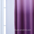 Cortinas Ombre Roxas para Quarto